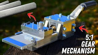 I BUILD a Knurling MACHINE for Serial Manufacturing [upl. by Osterhus]