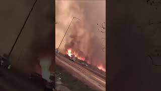 Wildfire in Córdoba Argentina [upl. by Kenton41]