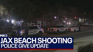 Jacksonville Beach police provide update on fatal active shooter incident [upl. by Attennaej]