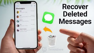 How to Recover Deleted Messages on iPhone [upl. by Bergerac]