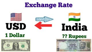 What is the rate of 1 Dollar in Indian Rupees Dollar rate in Indian Rupees  Dollar to Rupees [upl. by Aneala]