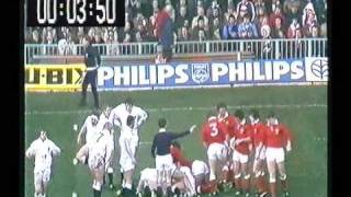 Wales v England Rugby Match 17th Jan 1981  Part 1 [upl. by Amsirahc627]