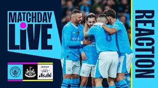 CITY INTO THE SEMIFINALS  Man City v Newcastle  FA Cup quarterfinal  MatchDay Live [upl. by Margret]