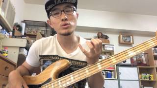 Fillbass教學曹瑋 怎麼練習與彈出bass fill過門 [upl. by Llenrev582]