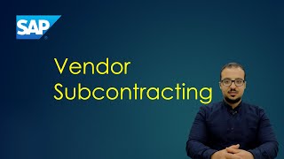 Vendor Subcontracting Process Accounting and Demo on SAP S4HANA [upl. by Lladnyk]