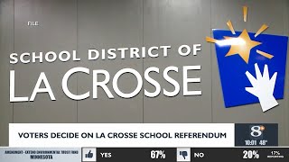 Voters decide on La Crosse school referendum [upl. by Lotsirhc754]