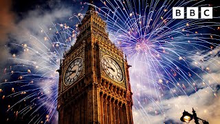 Happy New Year Live 🎆 London Fireworks 2022 🔴 BBC [upl. by Nauwaj858]