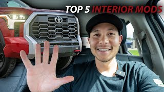 Upgrade Your Toyota Tundra Interior with These Top 5 Mods [upl. by Sweatt]