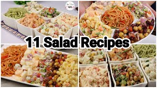 11 SALAD RECIPES ❗️ Salad Bar Restaurant Style by YES I CAN COOK [upl. by Chapen850]