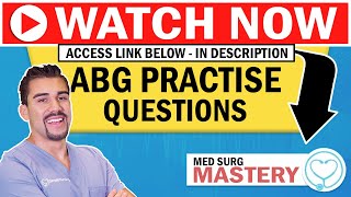 ABGs interpretation practice questions for NCLEX RN amp LPN [upl. by Gordan]