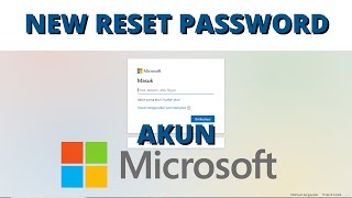 CARA RESET PASSWORD MICROSOFT NEW 2021 [upl. by Ihcehcu676]