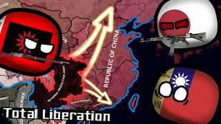 The War of CHINESE NATIONAL LIBERATION TNO  Hoi4 [upl. by Yendahc]