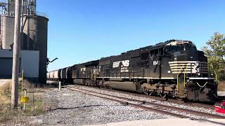 NS 1849 East in Milmine IL on 102024 [upl. by Jempty]