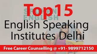 Top 15 English Speaking Institutes In Delhi  Digital Marketing Profs [upl. by Ettennahs500]