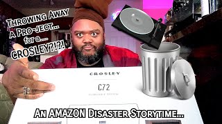 Replacing Project T1 with Crosley C72 Amazon storytime [upl. by Norej]