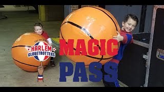 These 2 Boys Highlights Harlem Globetrotters 2018 Magic Pass [upl. by Annonyw379]