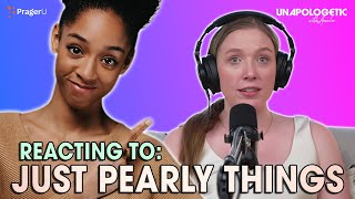 Reacting To Just Pearly Things  Unapologetic LIVE [upl. by Aisha]