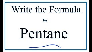 How to Draw the Lewis Dot Structure for C5H12 Pentane [upl. by Aiekat]