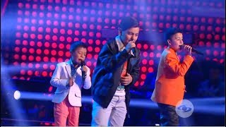 Juanse Robert y David Tarapues cantan Traicionera  La Voz Kids Colombia 2018 [upl. by Daniela618]