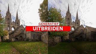 Generatief uitbreiden in Photoshop  Lightroom en Photoshop tips  Zoomnl [upl. by Nrek]