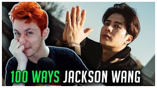 REAGINDO À Jackson Wang  100 Ways Official Music Video [upl. by Dnaleel]