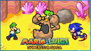 Going into Teehee Valley II Luigi plays Mario and Luigi superstar saga FT Movie Sonic [upl. by Eiramalegna]