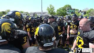 OSFL Football Under 16  ChathamKent Cougars vs Waterloo Jr Warriors [upl. by Adnilahs926]