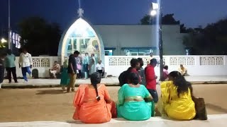 Knee walking 261024 Velankanni matha tank siluvai paathai devotees [upl. by Sylvanus]