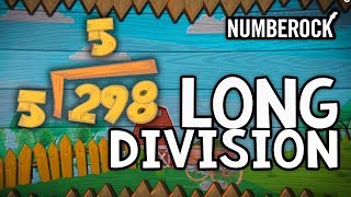 Long Division Song  1DIgit Divisors  3rd Grade amp 4th Grade [upl. by Terris]