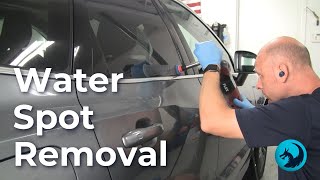 How to Remove Water Spots On Car Glass and Paint [upl. by Zampardi431]