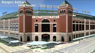 Baseball Stadium Tour in Google Earth [upl. by Anatnas]