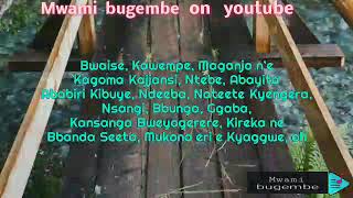 Olutabaalo oba Baana bange Lyrics by Mamuli Katumba [upl. by Eirod]