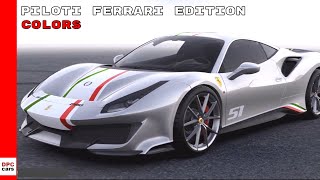 Ferrari 488 Pista Piloti Ferrari Edition Colors [upl. by Boorman]