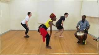 Fiveish Minute Dance Lesson African Dance Lesson 2 Pelvic Isolation and Limb Throws [upl. by Zacarias]