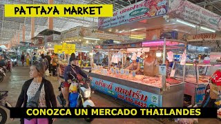 PATTAYA FRESH FOOD MARKET  AUTENTIC THAI MARKET [upl. by Jahdai804]