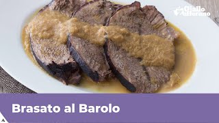 BRASATO AL BAROLO RICETTA ORIGINALE [upl. by Alolomo223]