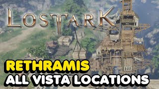 All Rethramis Vista Locations In Lost Ark [upl. by Randene824]