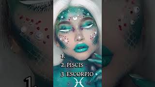 LOS TRES SIGNOS DEL ZODIACO QUE MUESTRAN MAYOR SENSIBILIDAD escorpio piscis cancer [upl. by Assenad282]