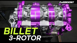 Building a 1500hp Billet 20B 3rotor  fullBOOST [upl. by Maggio]