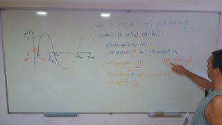 TEORIA ONDA SENOIDAL Desfase o retardo Ejercicio resuelto y manejo de radianes y grados Gráfica [upl. by Eilrac]