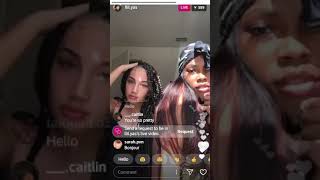 YASMEEN NICOLE GOES LIVE WITH FRIEND OLD LIVE [upl. by Hayley]