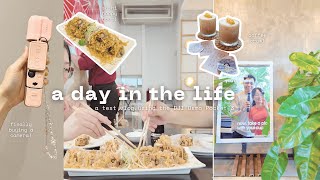 𐙚 a day in the life  a test vlog  getting the dji osmo pocket 3 sushi happy hour amp cafe date [upl. by Neelloj469]