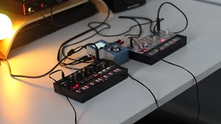 Techno Volca Kick Volca Bass Jamuary2021 Day 27 [upl. by Siramad]