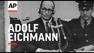 Adolf Eichmann  1961  Movietone Moment  11 February 2022 [upl. by Aivat558]