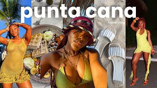 PUNTA CANA TRAVEL VLOG  Girls Trip Excursions Nightlife Dominican Republic🌴  Stephanie Moka [upl. by Ema94]