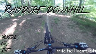 Raisdorf Downhill 11 Vorstellung aller Abfahrten VLOG1  crashwhips  Michel Korsch [upl. by Rooker]