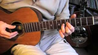 Robert Johnson lesson  Part 33  Kindhearted Woman Blues  TAB available [upl. by Ahsir]