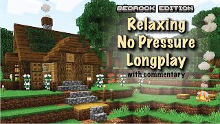 Relaxing Longplay  Building a Cozy Spawn Cottage [upl. by Suiddaht]