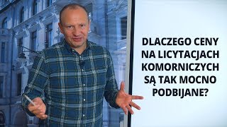 Licytacje komornicze dlaczego ceny są tak mocno podbijane  Wojtek Orzechowski przy tablicy [upl. by Rema]