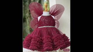 Unique barbie frock design 2024latast frock designyoutubeshortsviral video [upl. by Healy]